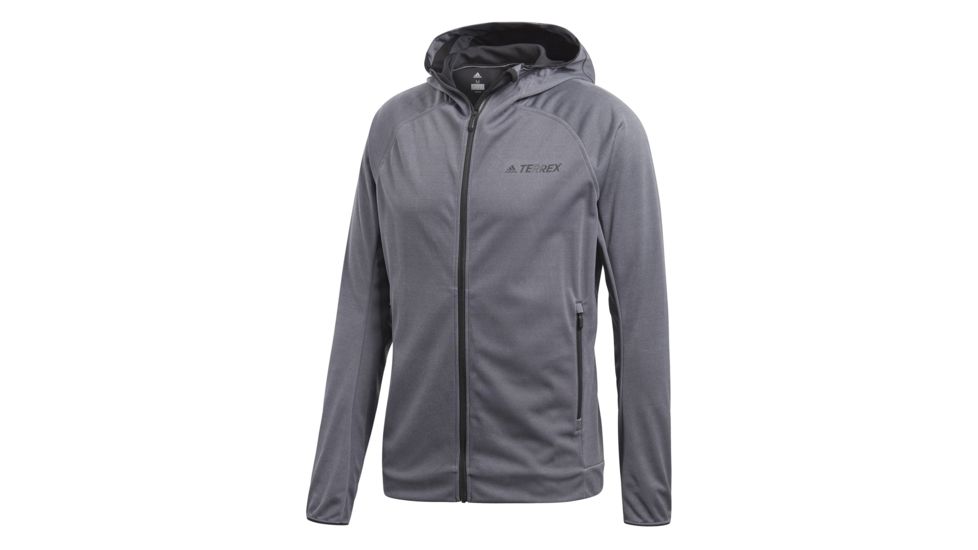 Adidas Terrex Stretch Men's Softshell Jacket, Grey Five, 2XL, CG2493-2XL
