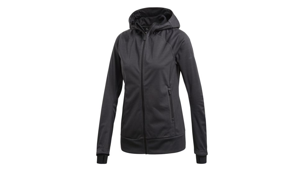 Adidas Terrex Stretch Women's Softshell Jacket, Carbon, Large, CG2448-L