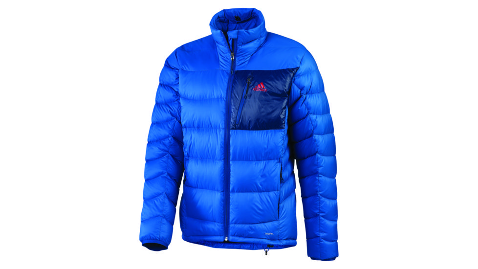 Adidas Terrex Super Trekking Light Down Jacket - Men's-Blue Beauty-Medium