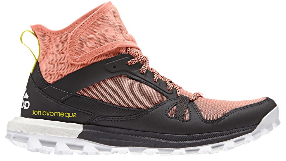 Adidas Terrex Supernova Riot Boost Trail Running Shoe - Women's-Sun/Black/Slime-Medium-6.5