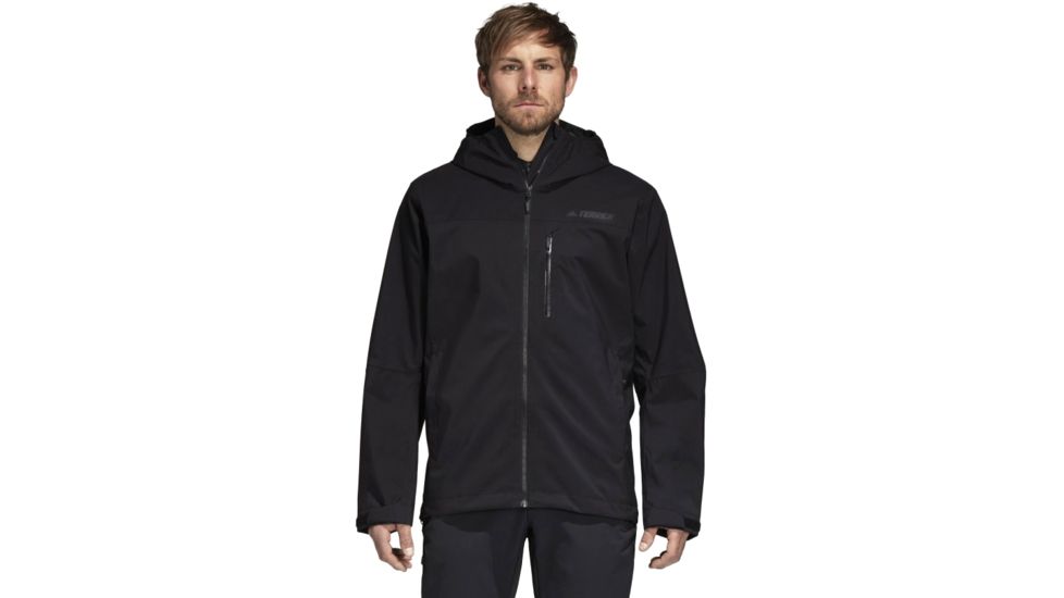 Adidas Terrex Swift Parley 2-Layer Jacket - Mens, Black, Small, CY8848-S