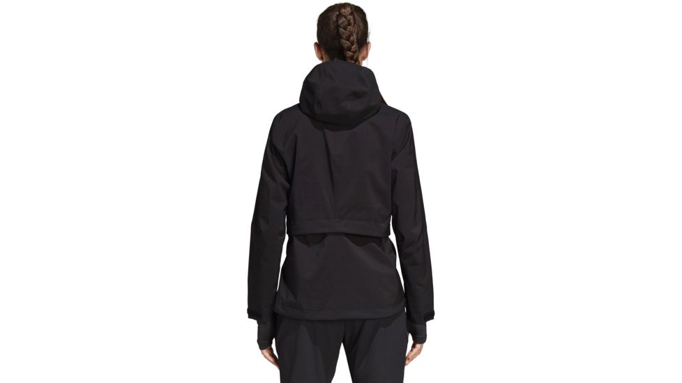 Adidas Terrex Swift Parley 2-Layer Jacket - Women's, Black, Extra Small, CY8888-XS