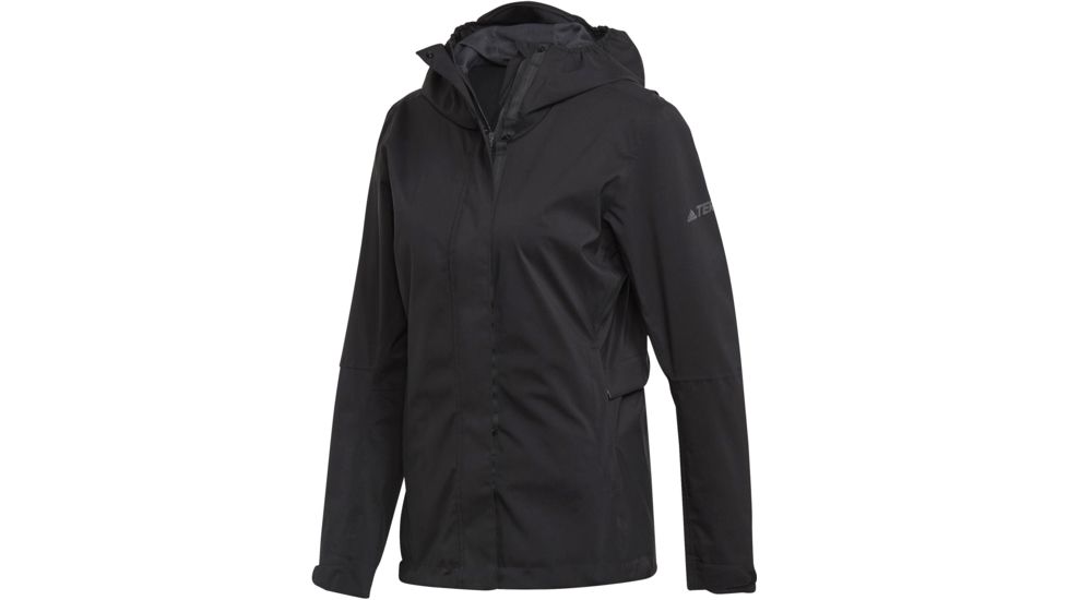 Adidas Terrex Swift Parley 2-Layer Jacket - Women's, Black, Extra Small, CY8888-XS