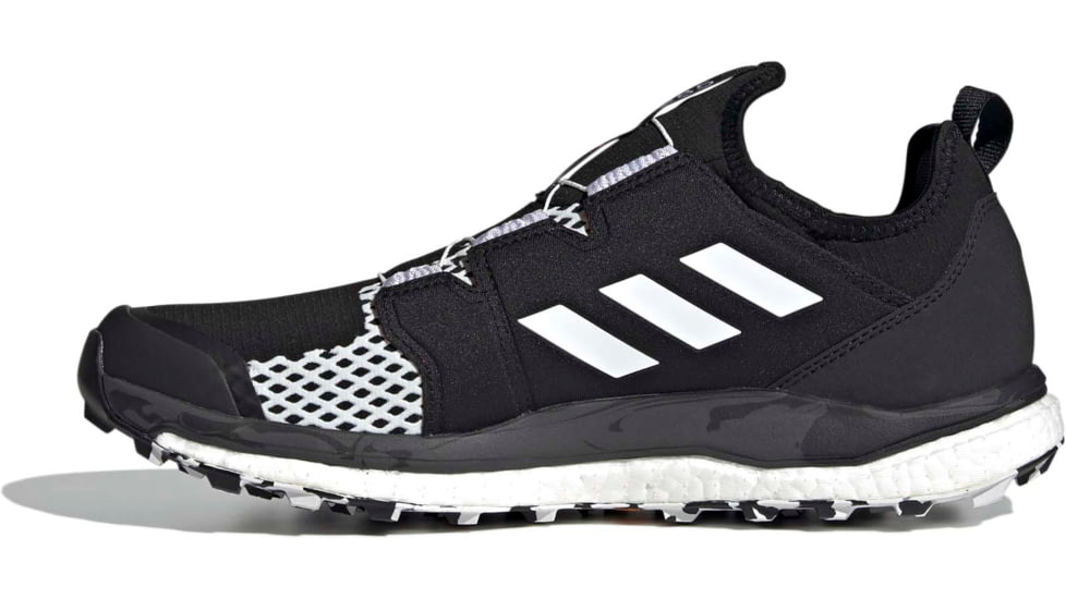 Adidas Terrex Agravic Boa Shoes - Men's, Core Black/Crystal White/Solar Red, 9, FY9454-001-9