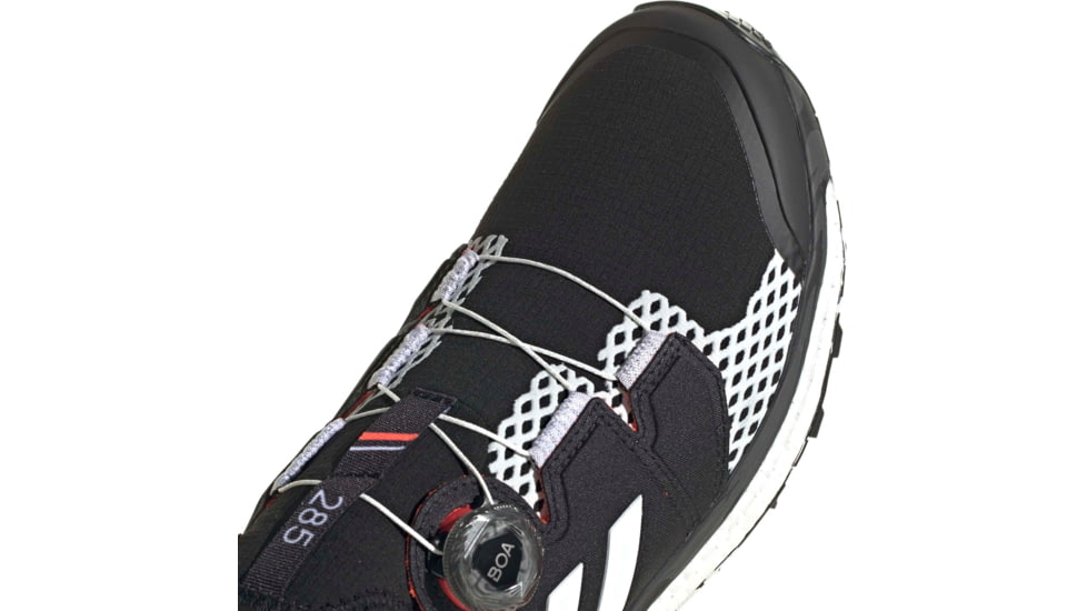 Adidas Terrex Agravic Boa Shoes - Men's, Core Black/Crystal White/Solar Red, 9, FY9454-001-9