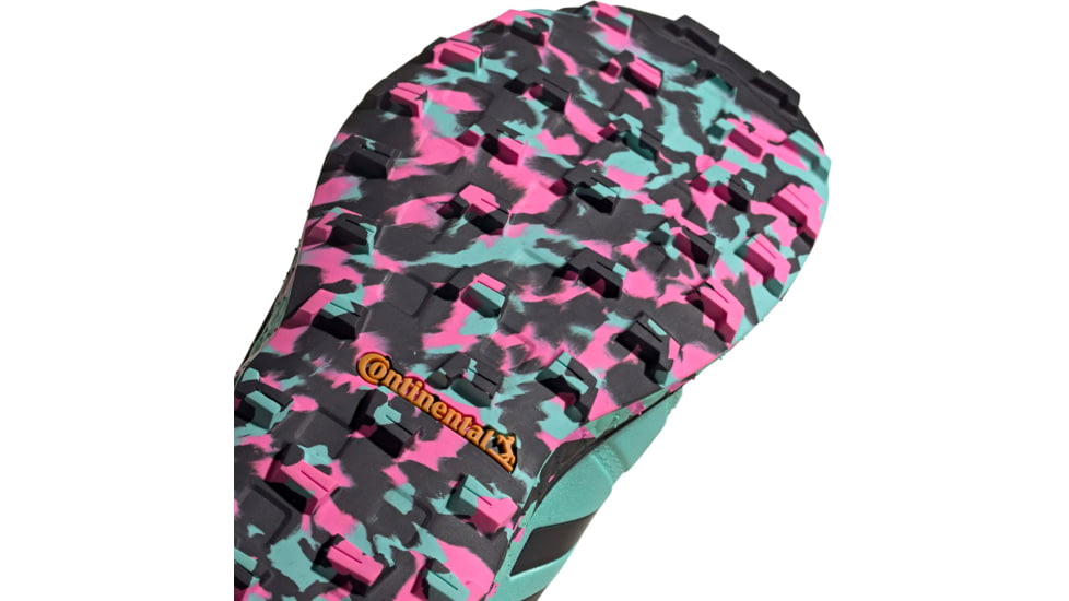 Adidas Terrex Agravic Boa Shoes - Womens, Acid Mint/Core Black/Screaming Pink, 10, FY9460-300-10