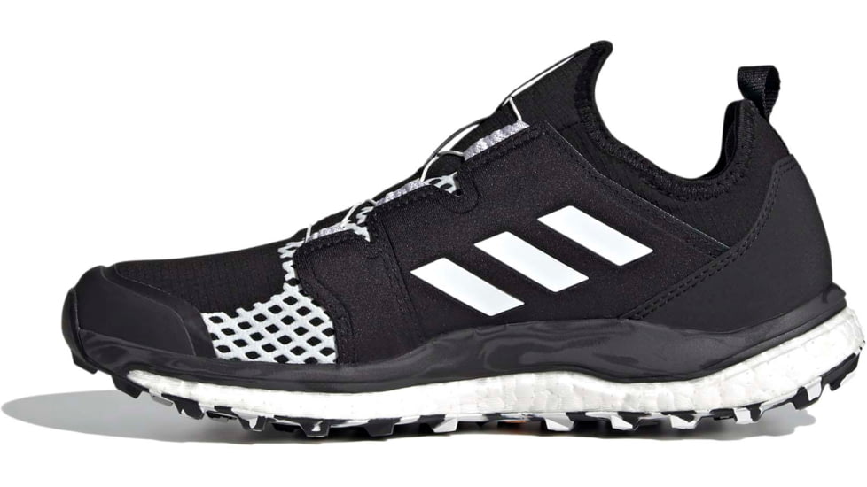 Adidas Terrex Agravic Boa Shoes - Womens, Core Black/Crystal White/Acid Mint, 11, FY9458-001-11