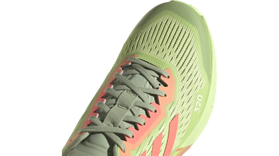 Adidas Terrex Agravic Flow 2 Trail Running Shoes - Men's, Pulse Lime/Turbo/Ftwr White, 10.5, H06575-10.5