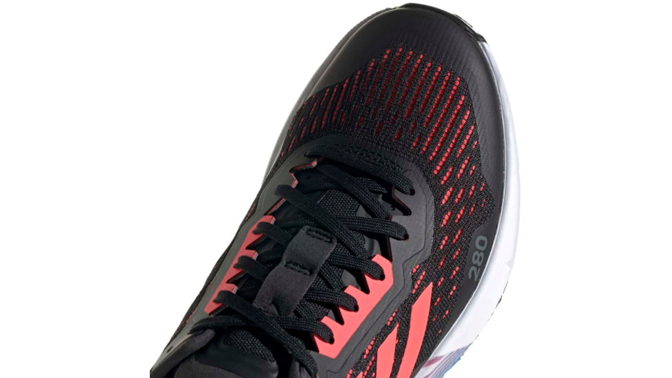 Adidas Terrex Agravic Flow 2 Trail Running Shoes - Womens, Core Black/Turbo/Blue Rush, 6, H03190-6