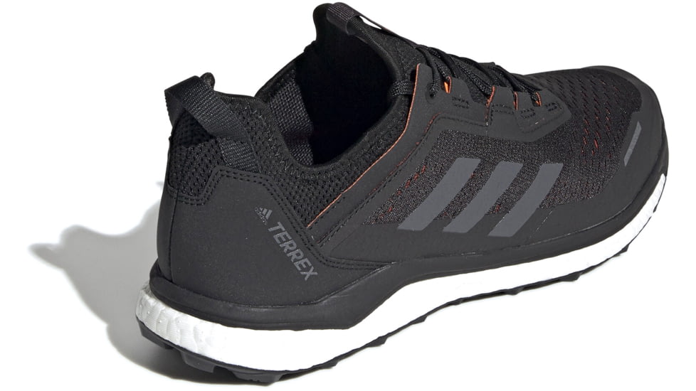 Adidas Terrex Agravic Flow - Men's, Black/Grey Six/Solar Orange, 13, G26100-13