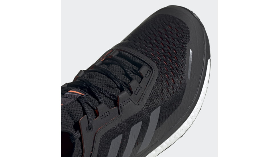 Adidas Terrex Agravic Flow - Men's, Black/Grey Six/Solar Orange, 13, G26100-13