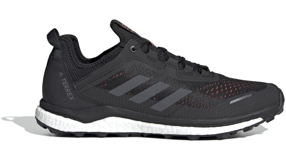 Adidas Terrex Agravic Flow - Men's, Black/Grey Six/Solar Orange, 13, G26100-13