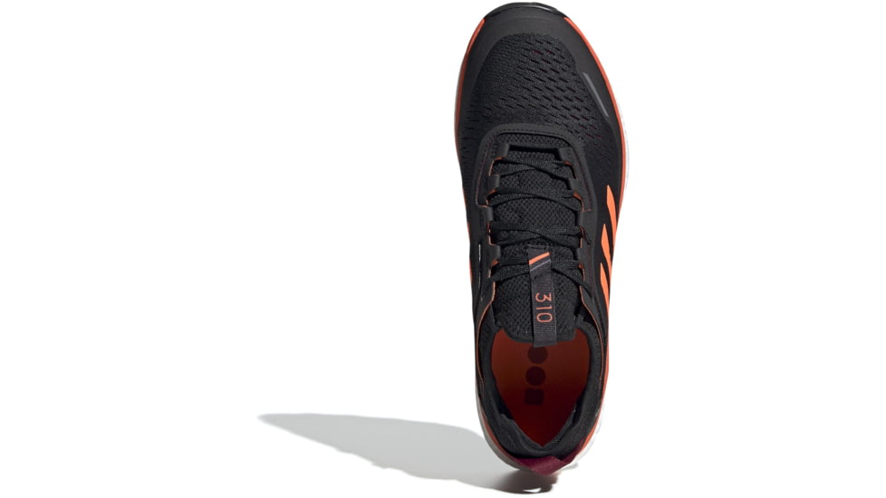 Adidas Terrex Agravic Flow - Men's, Col Burgundy/Solar Orange/Black, 11.5, G26103-11.5