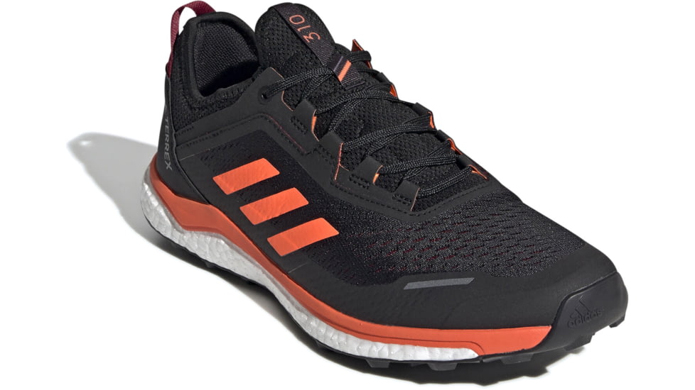 Adidas Terrex Agravic Flow - Men's, Col Burgundy/Solar Orange/Black, 11.5, G26103-11.5