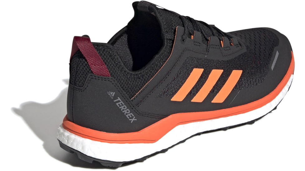 Adidas Terrex Agravic Flow - Men's, Col Burgundy/Solar Orange/Black, 11.5, G26103-11.5