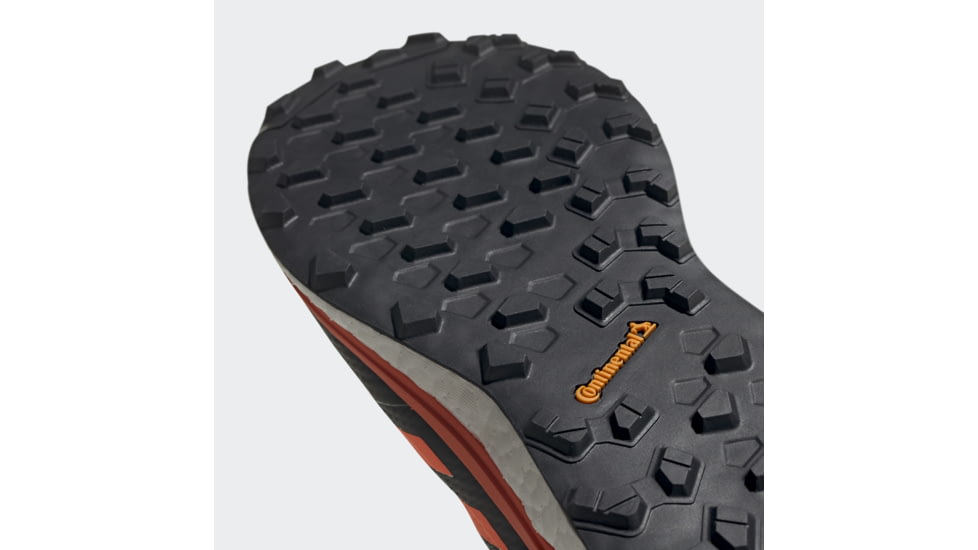 Adidas Terrex Agravic Flow - Men's, Col Burgundy/Solar Orange/Black, 11.5, G26103-11.5