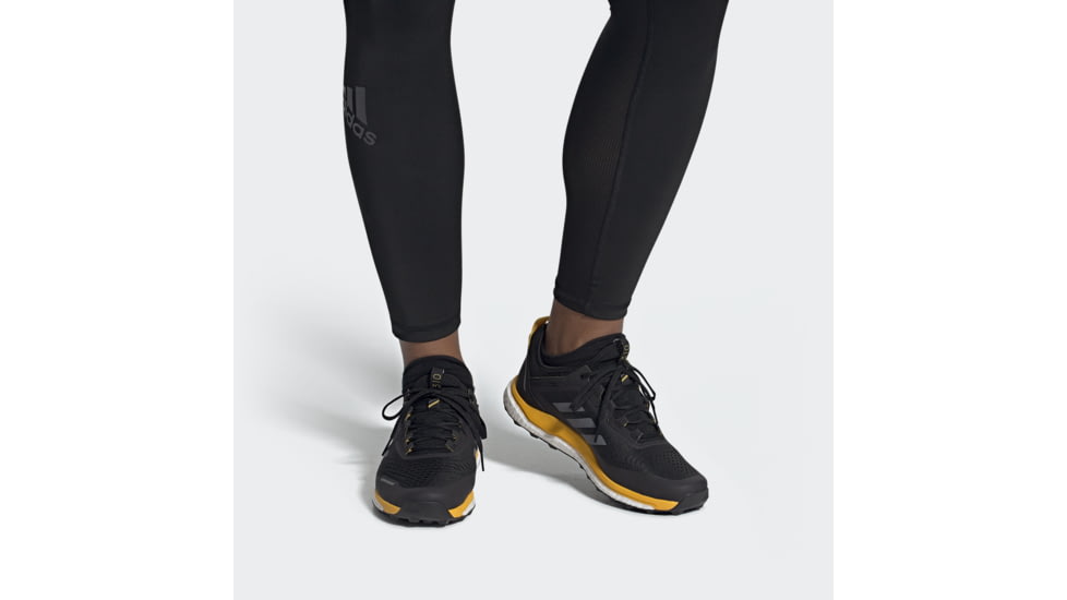 Adidas Terrex Agravic Flow - Men's, Legend Ink/Onix/Active Gold, 11.5, G26102-11.5