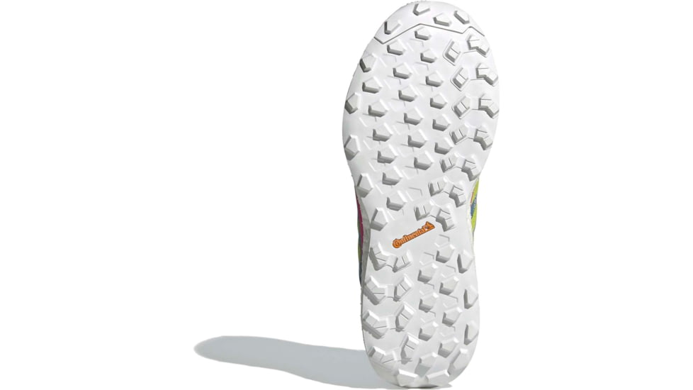 Adidas Terrex Agravic Flow Shoes - Womens, Hazy Blue/Hi-Res Yellow/Crystal White, 10, FX6966-400-10