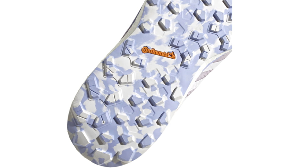 Adidas Terrex Agravic Flow Trailrunning Shoes - Womens, Purple Tint/Crystal White/Solar Red, 9, FZ2644-531-9