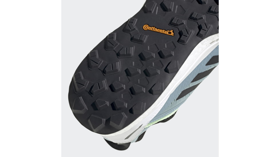 Adidas Terrex Agravic Flow - Womens, Ash Grey/Black/Glow Green, 8.5, G26099-8.5