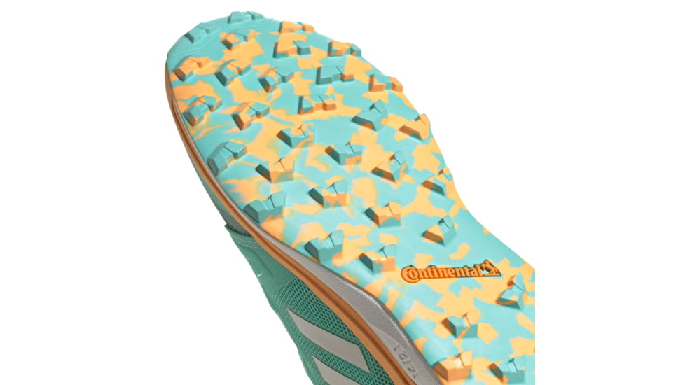 Adidas Terrex Agravic Shoes - Womens, Acid Mint/Crystal White/Hazy Orange, 9, FX6977-300-9