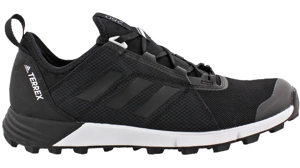 Adidas Terrex Agravic Speed Trail Running Shoe - Men's-Black/Black/White-Medium-10.5