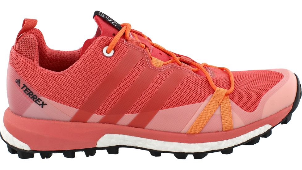 Adidas Terrex Agravic Trail Running Shoe - Women's-Tactile Pink/Tactile Pink/Easy Orange-Medium-7.5