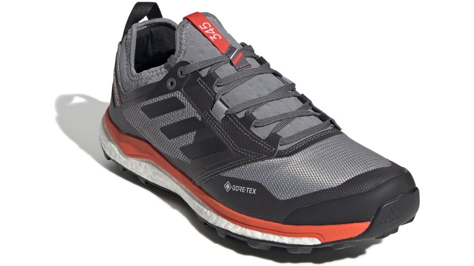 Adidas Terrex Agravic XT GTX - Men's, Grey Five/Black/Active Orange, 12, EE9570-12