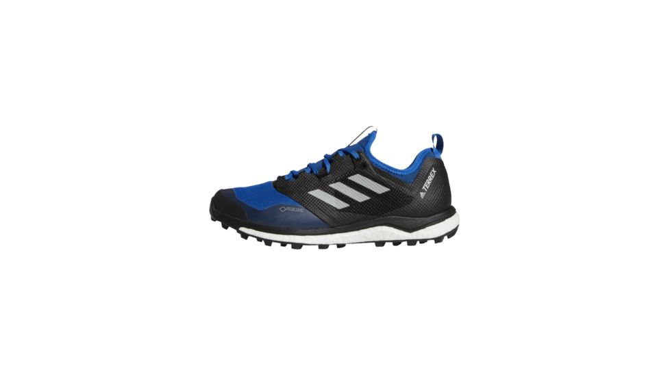 Adidas Terrex Agravic Xt GTX Trail Running Shoe - Men's, Black/Gray One/Blue Beauty, 8, AC7656-8