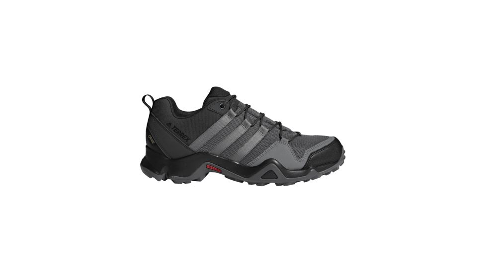 Adidas Terrex Ax2R GTX Hiking Shoe - Men's, Carbon/Gray Four/Solar Slime, 9, CM7718-9