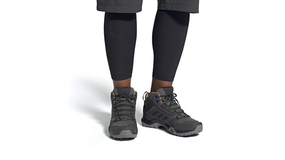 Adidas Terrex AX3 Mid GTX - Men's, Grey Five/Black/Mesa, 9, BC0468-9