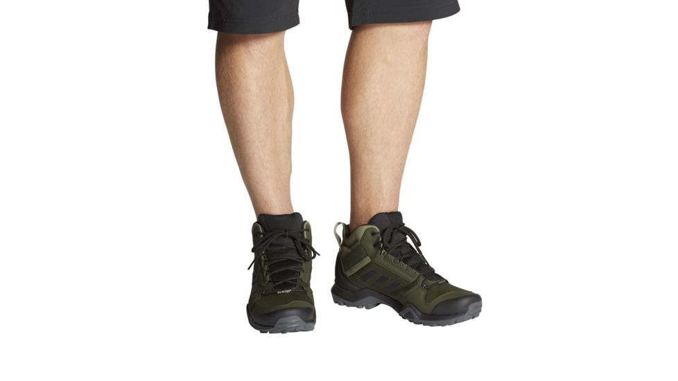 Adidas Terrex AX3 MID GTX, Night Cargo/Black/Raw Khaki, 10, BC0469-10