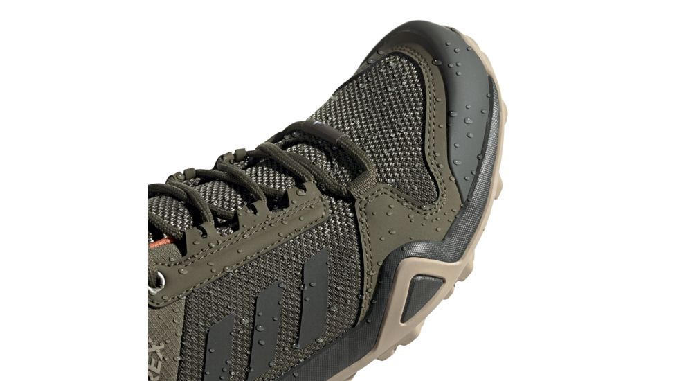 Adidas Terrex AX3 Hiking Shoes - Women's, Raw Khaki/Legend Earth/Semi Coral, 6.5, G26545-6.5