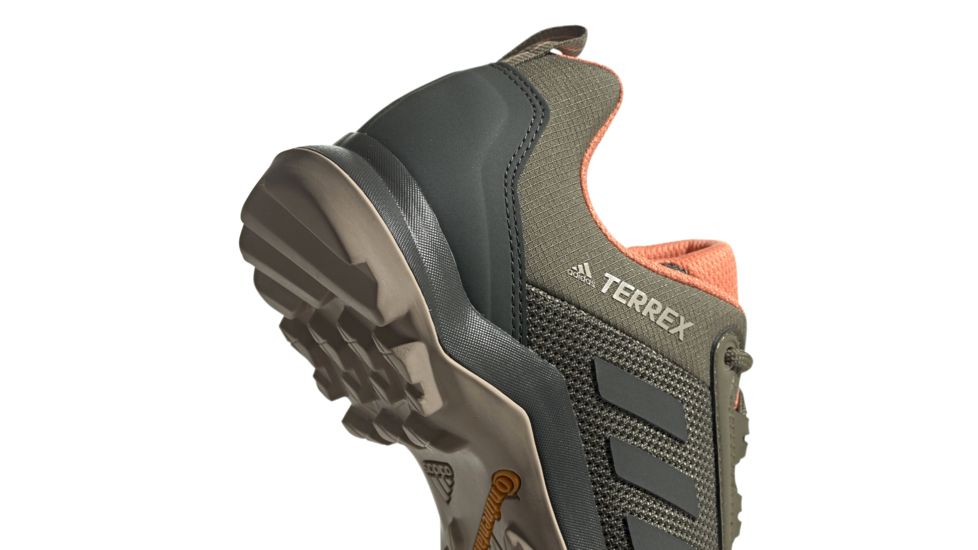 Adidas Terrex AX3 Hiking Shoes - Women's, Raw Khaki/Legend Earth/Semi Coral, 6.5, G26545-6.5