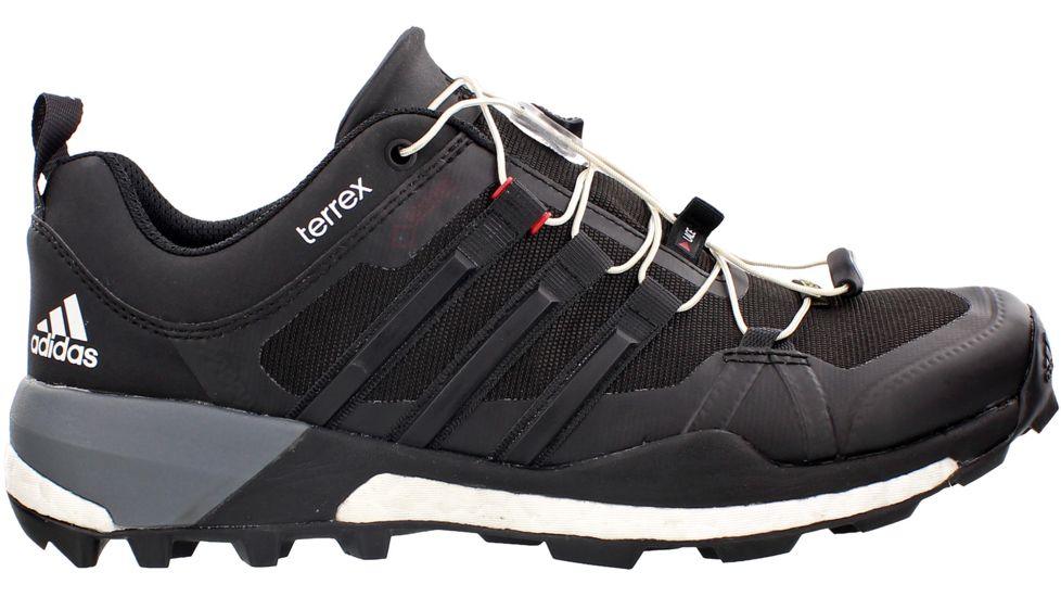 Adidas Terrex Boost GTX Trail Running Shoe - Men's-Black/White/Vista Grey-Medium-7.5