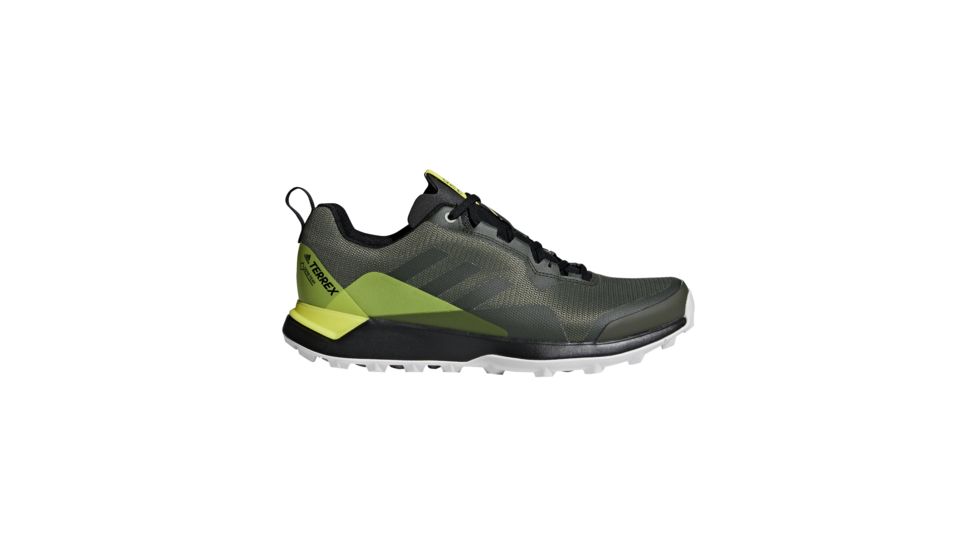 Adidas Terrex Cmtk GTX Trail Running Shoe - Men's, Base Green/Night Cargo/Shock Yellow, 12, AC7923-12