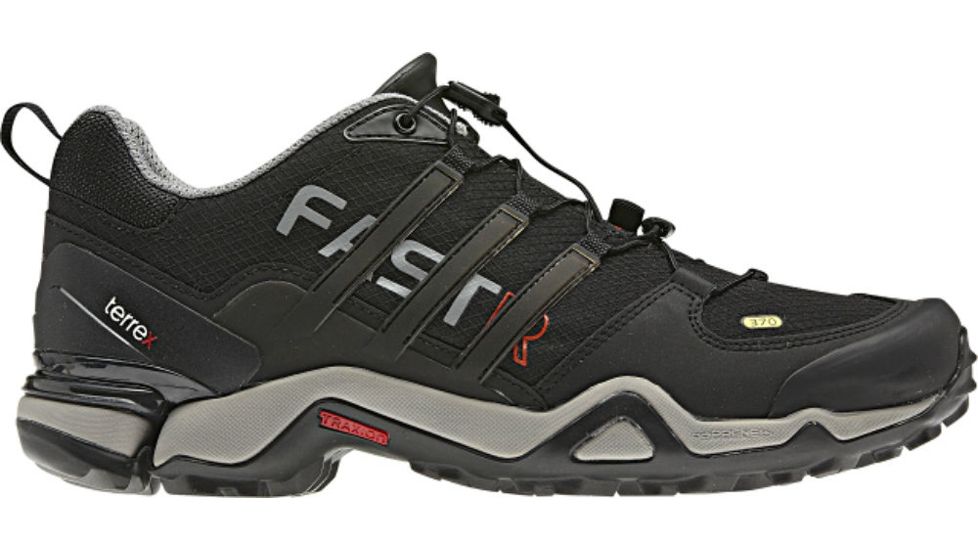 Adidas Terrex Fast R Hiking Shoe - Men's-Blk/Core Engergy-Medium-9 US