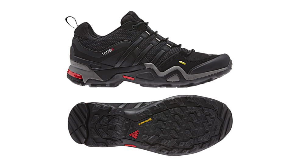 Adidas Terrex Fast X Shoe - Men's-8 US-Grey/Black/Red