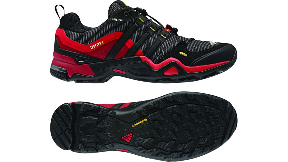 Adidas Terrex Fast X GTX Shoe - Men's-12 US-Sharp Grey/Black/Vivid Red