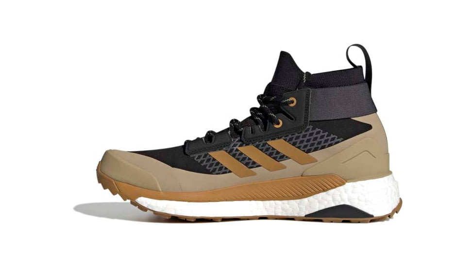 Adidas Terrex Free Hiker GTX Hiking Shoes - Men's, Core Black/Mesa/Beige Tone, 13, GW8697-13