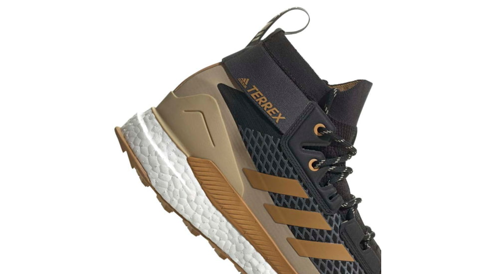 Adidas Terrex Free Hiker GTX Hiking Shoes - Men's, Core Black/Mesa/Beige Tone, 13, GW8697-13
