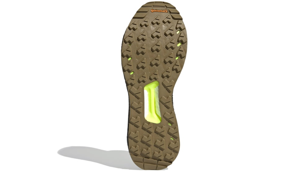 Adidas Terrex Free Hiker GTX Hiking Shoes - Men's, Savannah/Hi-Res Yellow/Core Black, 9.5, FX4509-262-9.5