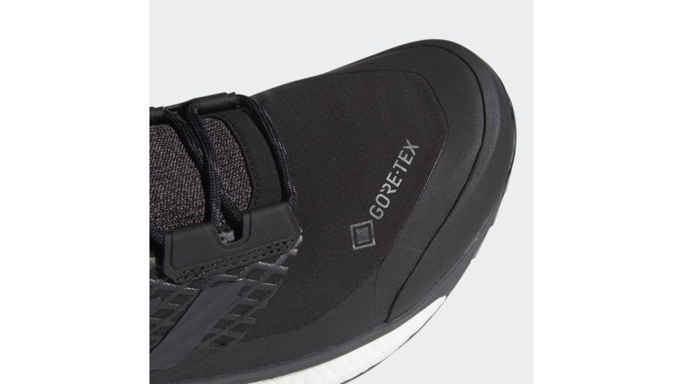 Adidas Terrex Free Hiker GTX - Men's, Black/Grey Three/Active Orange, 11, G26535-11