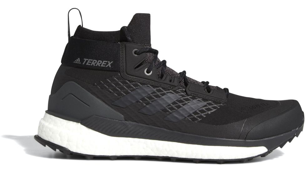 Adidas Terrex Free Hiker GTX - Men's, Black/Grey Three/Active Orange, 11, G26535-11