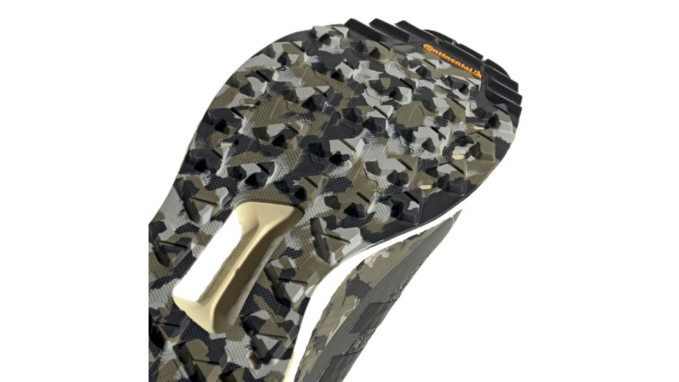 Adidas Terrex Free Hiker Hiking Shoes - Men's, Raw Khaki/Black/St Desert Sand, 13, EF0774-13