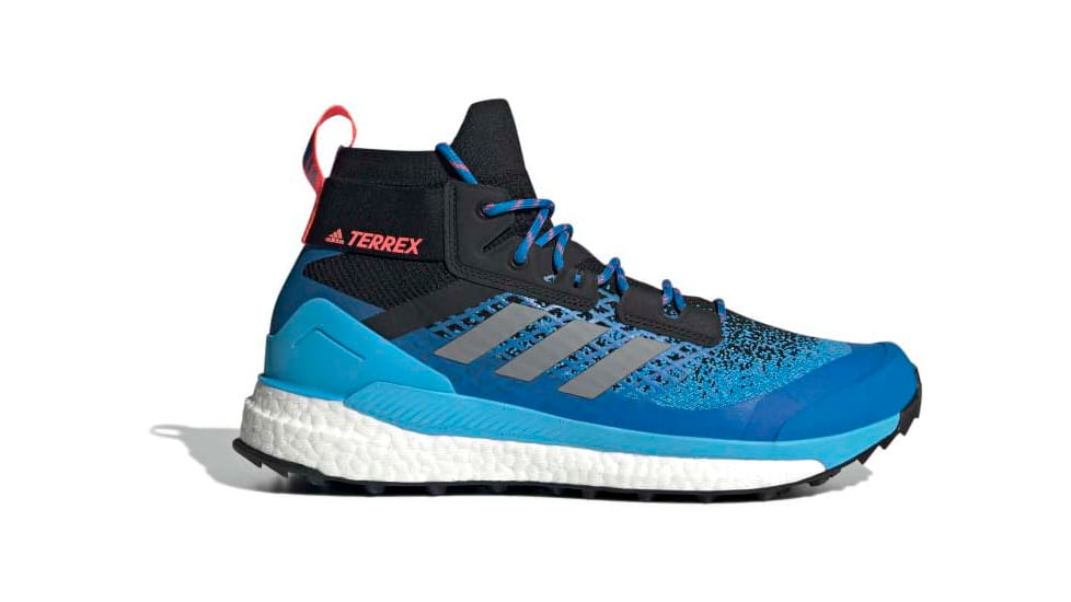 Adidas Terrex Free Hiker Primeblue Hiking Shoes - Men's, Core Black/Grey Three/Blue Rush, 8, GZ0334-8