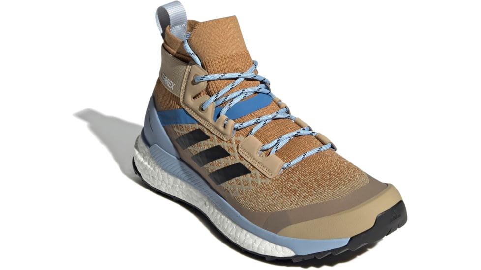 Adidas Terrex Free Hiker Primeblue Hiking Shoes - Women's, Beige Tone/Core Black/Ambient Sky, 9.5, FZ2970-9.5