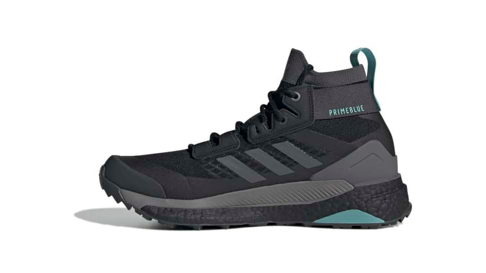 Adidas Terrex Free Hiker Primeblue Hiking Shoes - Women's, Core Black/Grey Five/Mint Ton, 7.5, GW2806-7.5