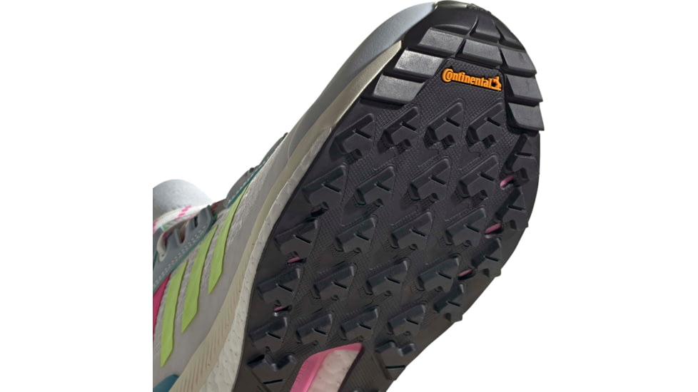 Adidas Terrex Free Hiker Primeblue Shoes - Women's, Halo Blue/Hi-Res Yellow/Screaming Pink, 7.5, FY7336-454-7.5