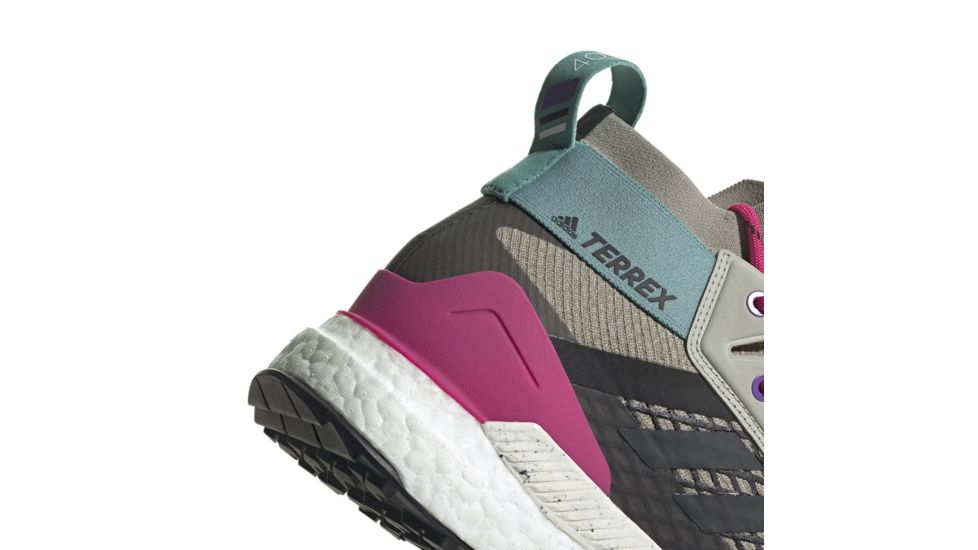 Adidas Terrex Free Hiker Hiking Shoes - Men's, Sesame/Raw White/Real Magenta, 9, D97835-9